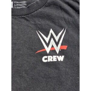 WWE Crew 2019 Summer Tour Wrestling T Shirt Adult Large Black Mens